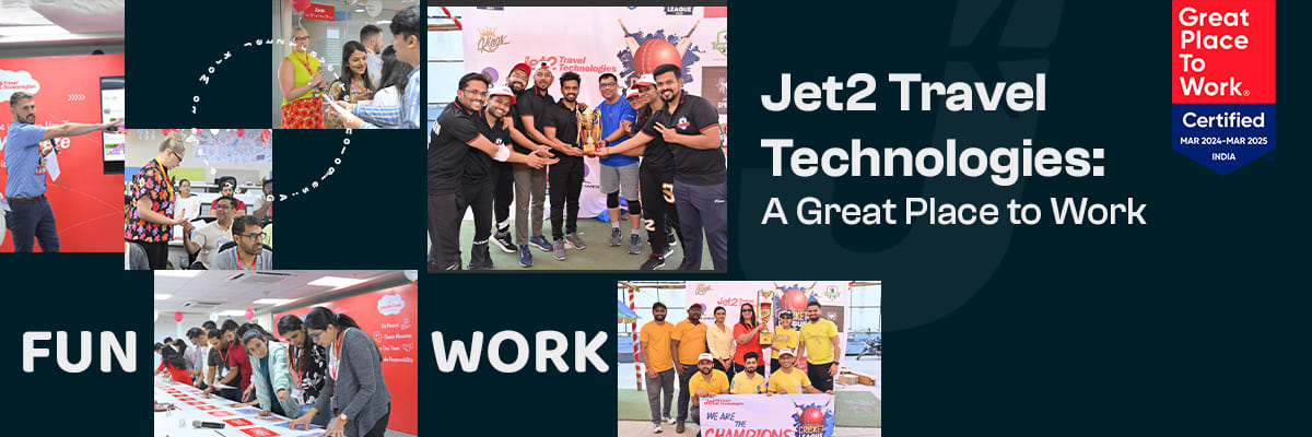 Jet 2 Travel Technologies: A great place to work